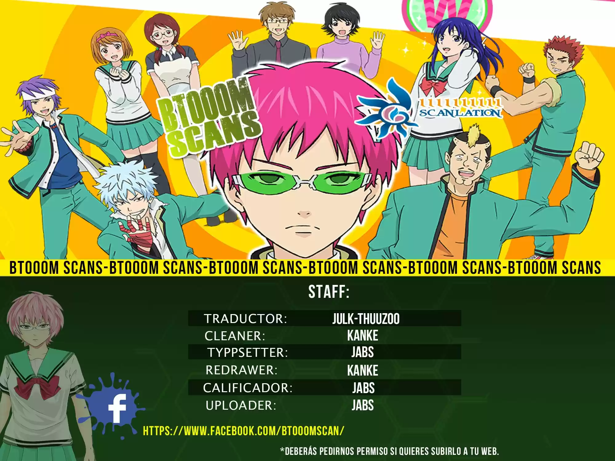 Saiki Kusuo No Psi Nan: Chapter 40 - Page 1