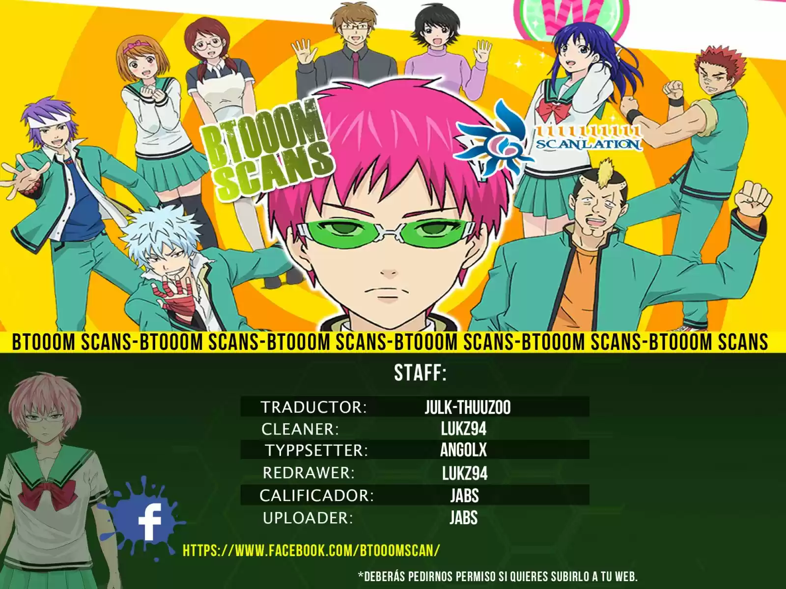 Saiki Kusuo No Psi Nan: Chapter 45 - Page 1