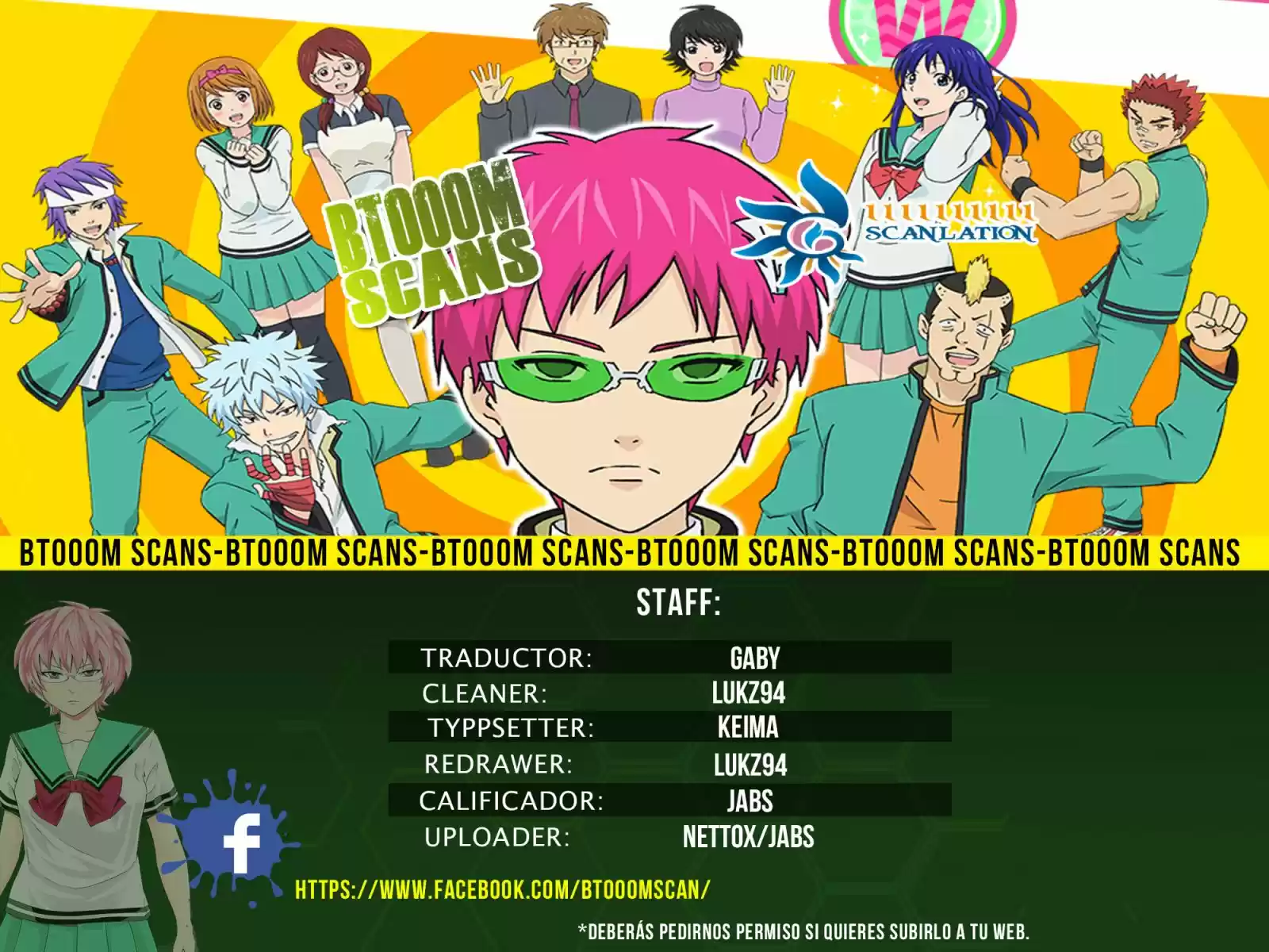 Saiki Kusuo No Psi Nan: Chapter 53 - Page 1