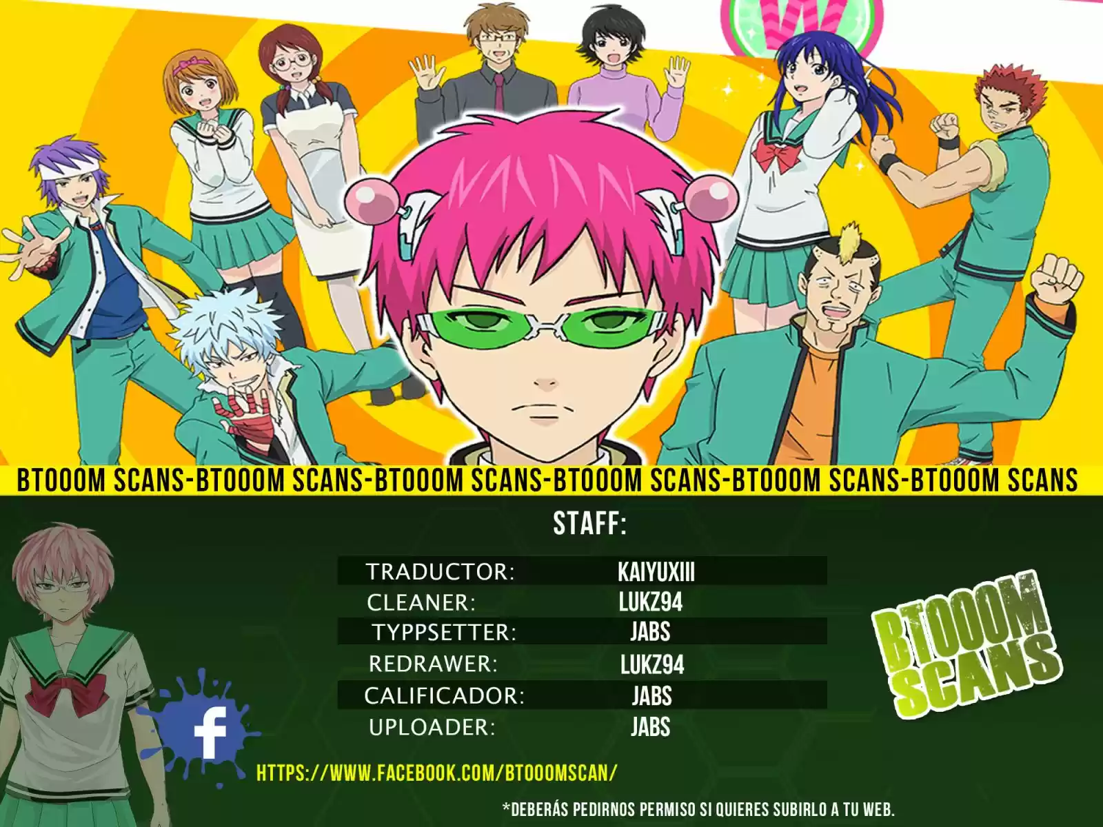 Saiki Kusuo No Psi Nan: Chapter 57 - Page 1