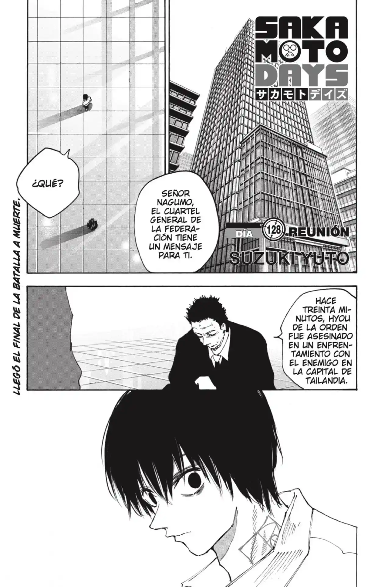 Sakamoto Days: Chapter 128 - Page 1