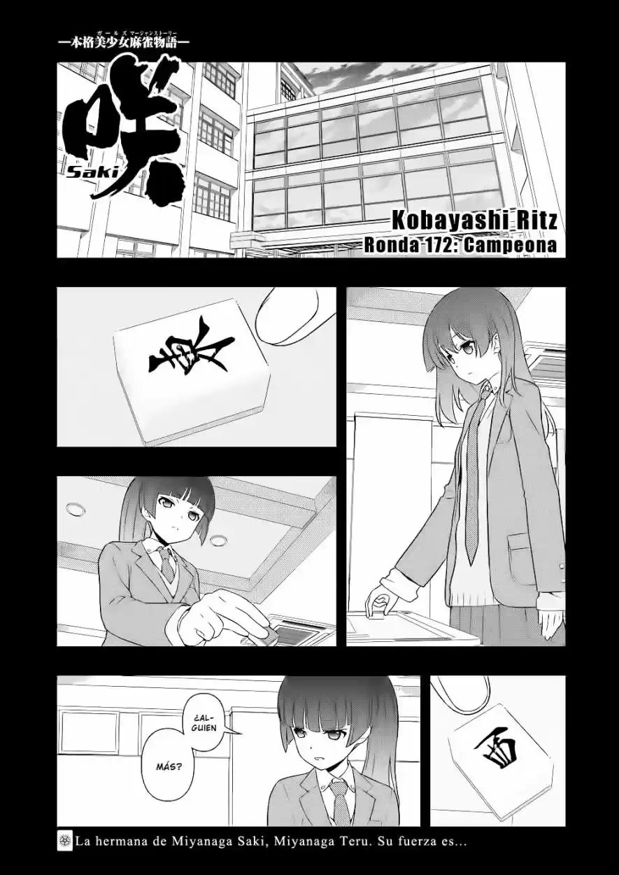 Saki: Chapter 174 - Page 1