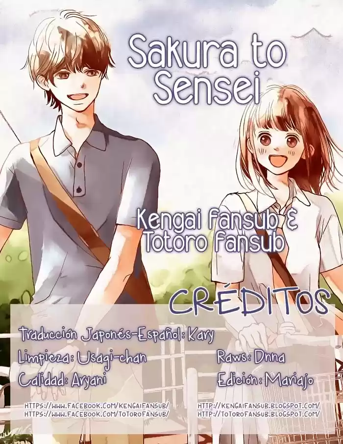 Sakura To Sensei: Chapter 18 - Page 1