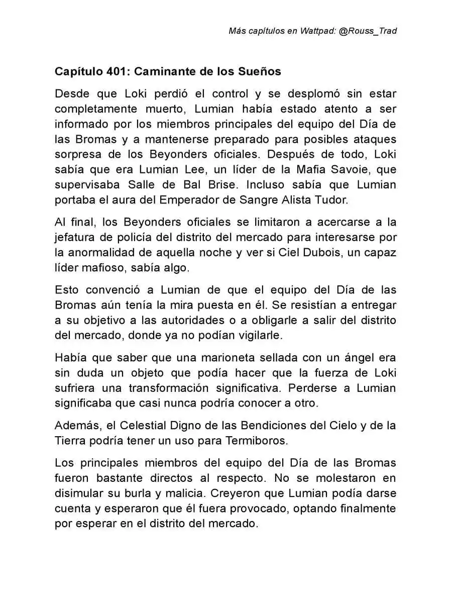 Señor De Los Misterios 2: Círculo De Inevitabilidad (Novela: Chapter 401 - Page 1