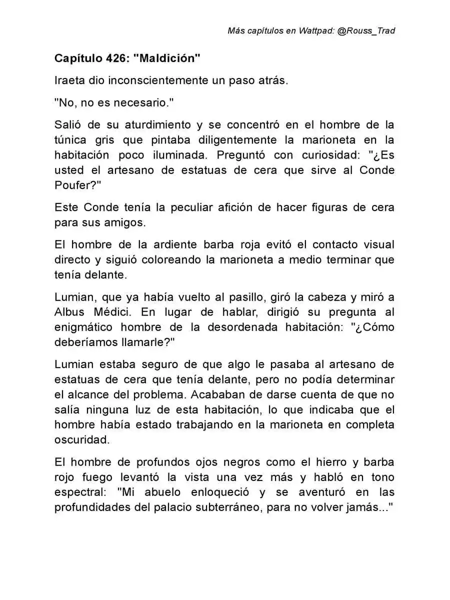 Señor De Los Misterios 2: Círculo De Inevitabilidad (Novela: Chapter 426 - Page 1