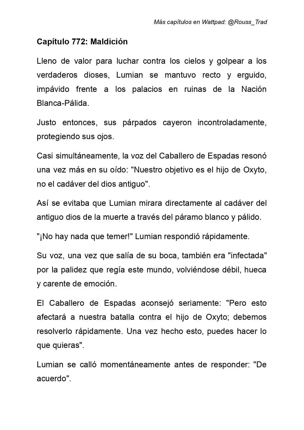 Señor De Los Misterios 2: Círculo De Inevitabilidad (Novela: Chapter 772 - Page 1