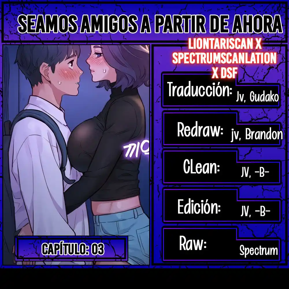 Seamos Amigos A Partir De Ahora: Chapter 3 - Page 1