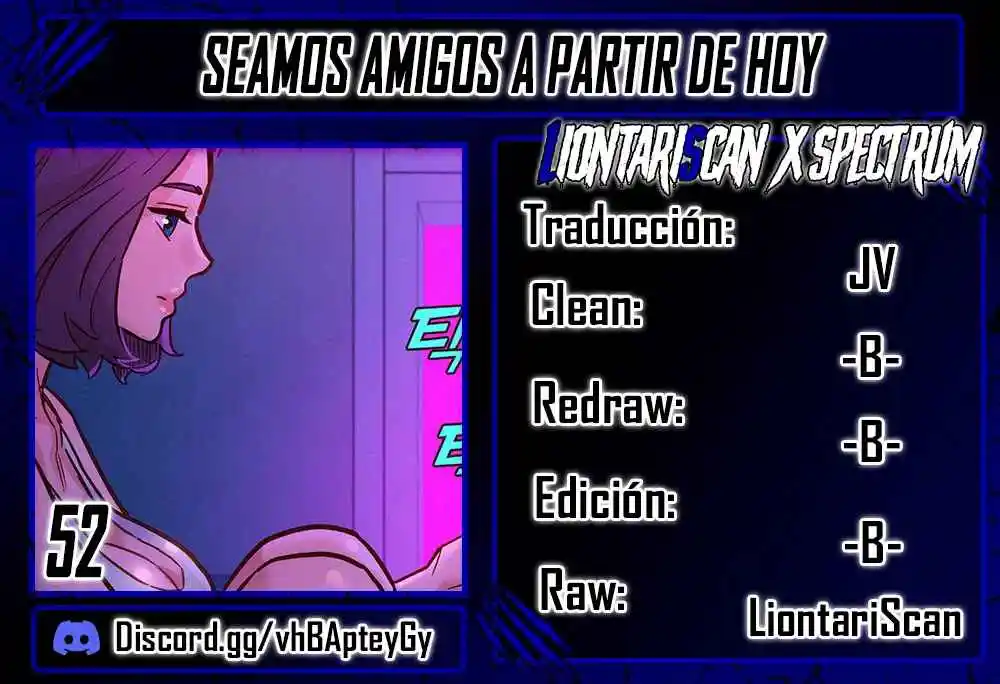 Seamos Amigos A Partir De Ahora: Chapter 52 - Page 1