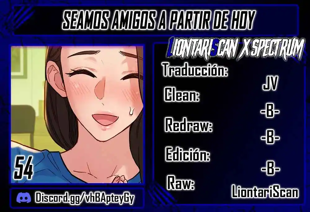 Seamos Amigos A Partir De Ahora: Chapter 54 - Page 1