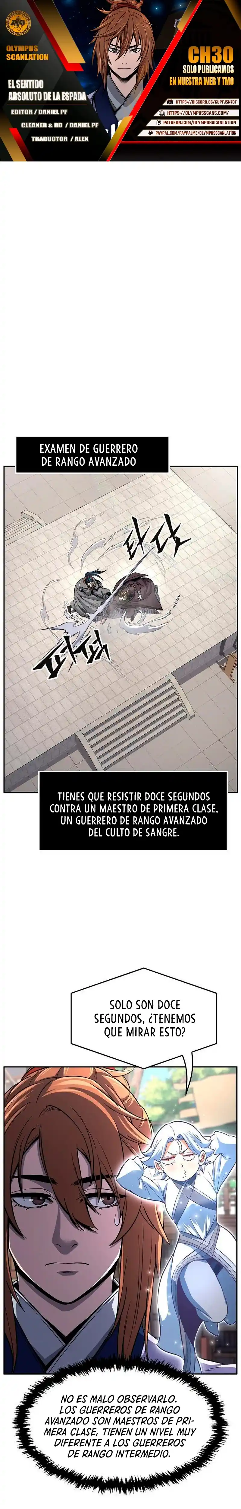 Sentido Absoluto De La Espada: Chapter 30 - Page 1