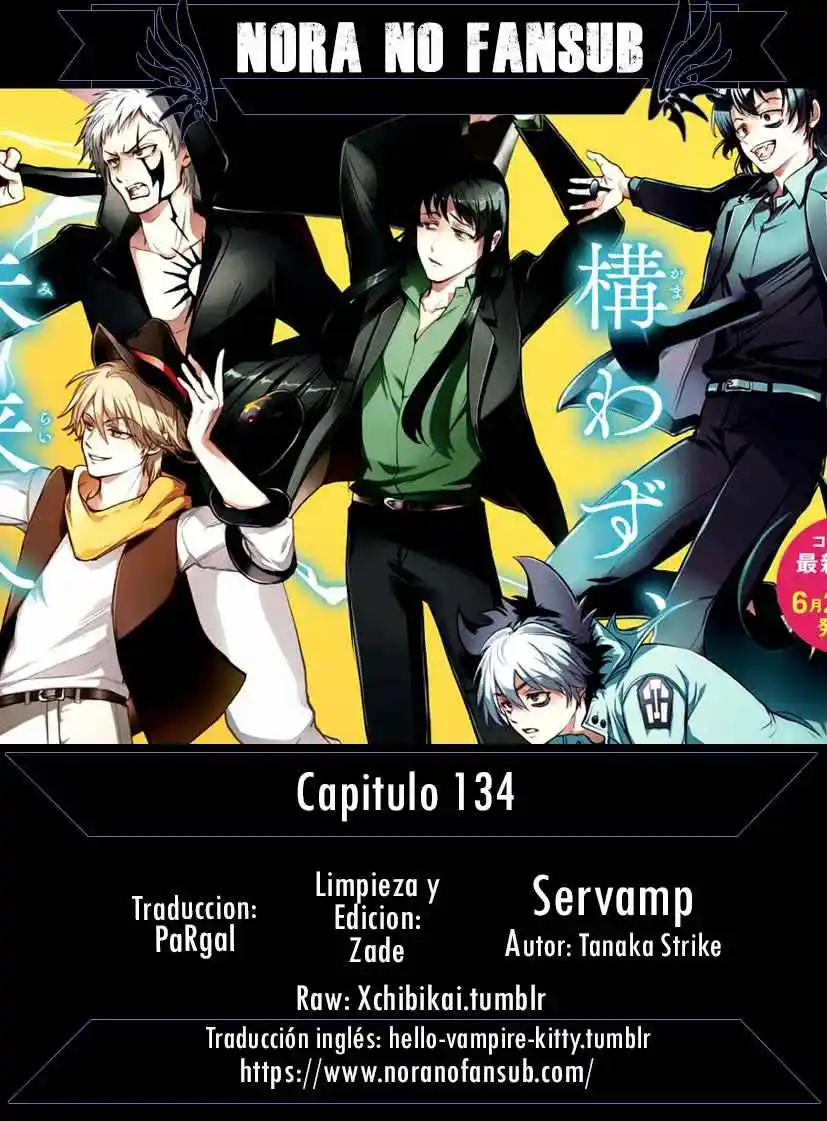 Servamp: Chapter 134 - Page 1