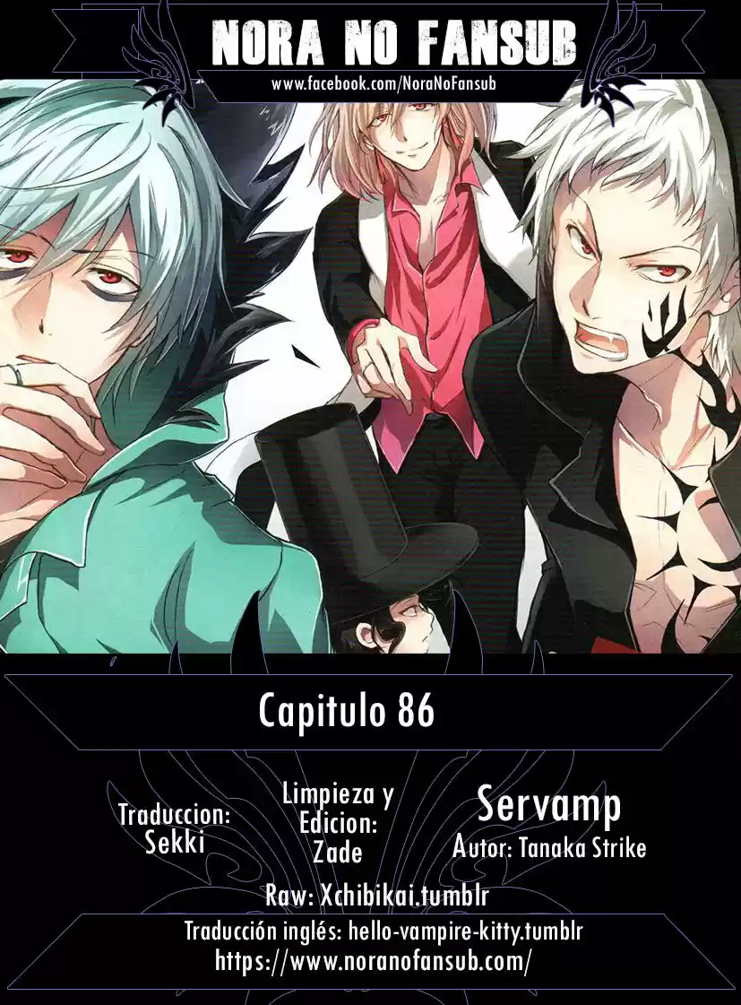 Servamp: Chapter 86 - Page 1