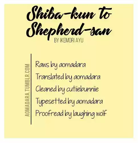 Shiba-kun To Shepherd-san: Chapter 2 - Page 1