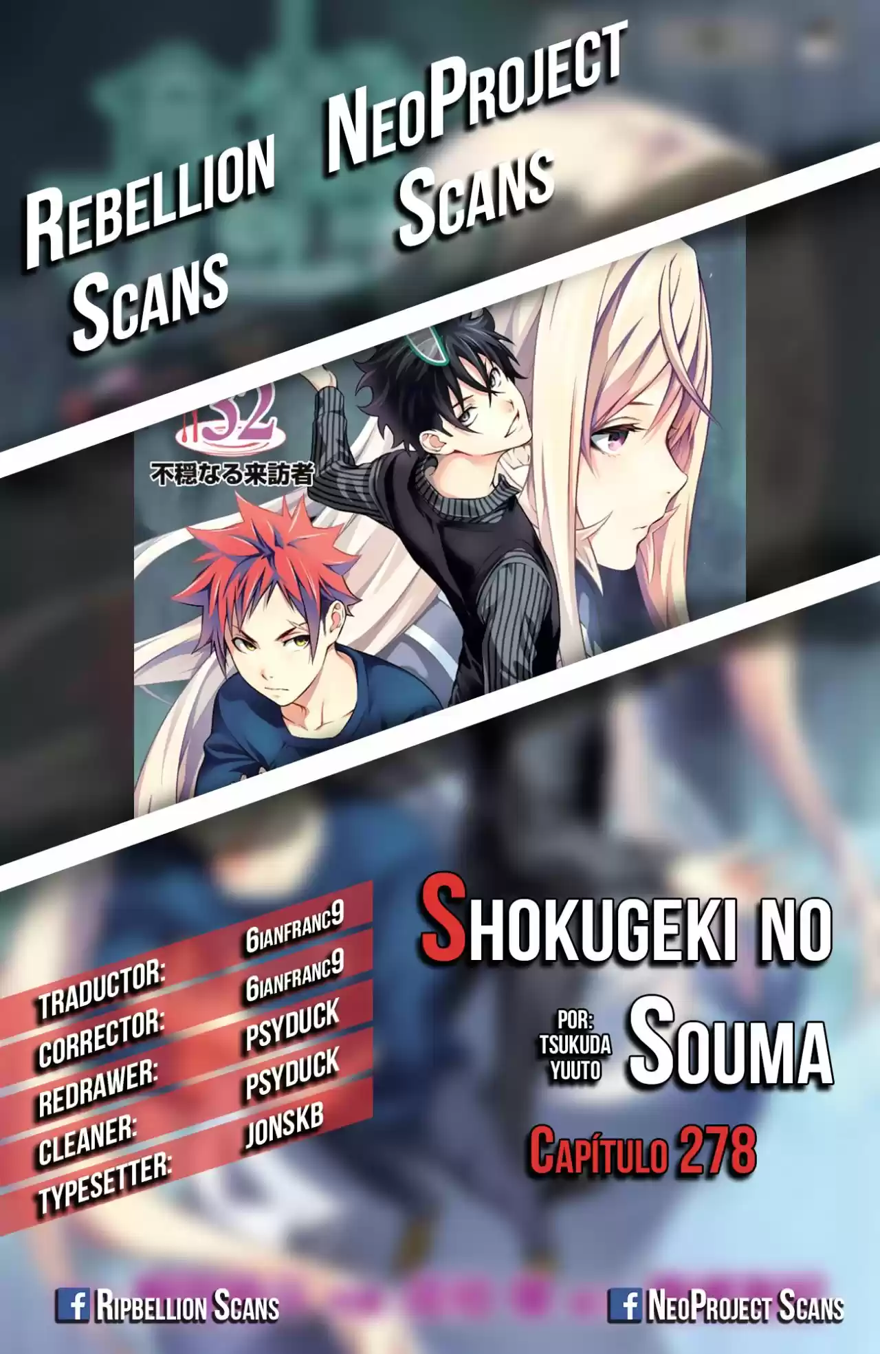 Shokugeki No Soma: Chapter 278 - Page 1