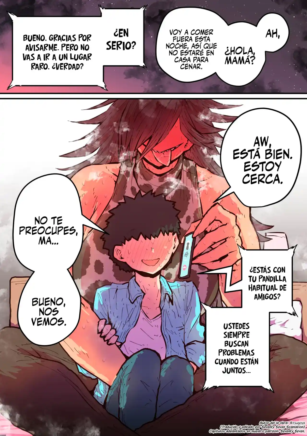 Siendo El Objetivo De Hiena-chan.: Chapter 13 - Page 1