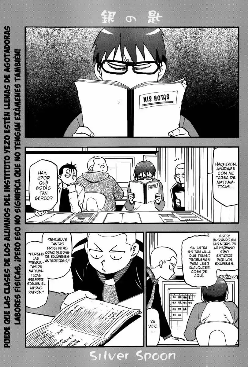 Silver Spoon: Chapter 78 - Page 1