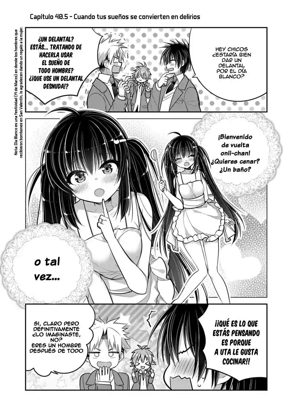 Siscon Ani to Brocon Imouto ga Shoujiki ni Nattara: Chapter 40.5 - Page 1