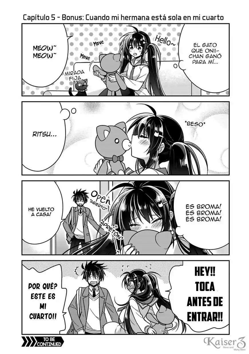 Siscon Ani to Brocon Imouto ga Shoujiki ni Nattara: Chapter 5.5 - Page 1