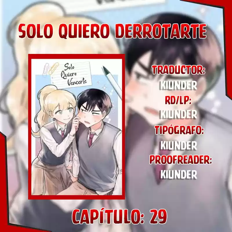 Solo quiero derrotarte: Chapter 29 - Page 1