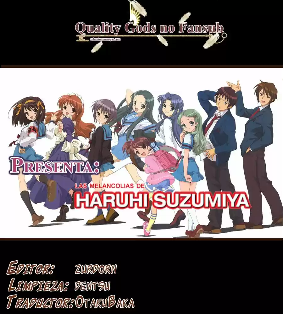 Suzumiya Haruhi No Yuutsu: Chapter 21 - Page 1