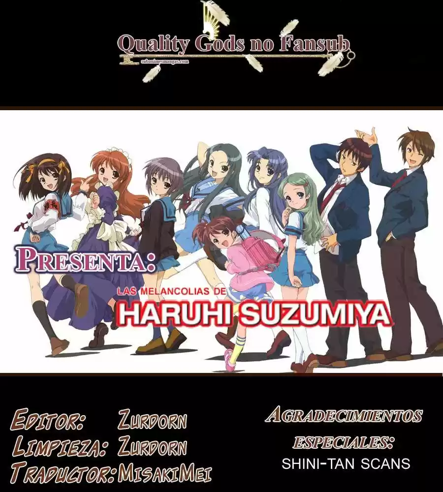 Suzumiya Haruhi No Yuutsu: Chapter 22 - Page 1