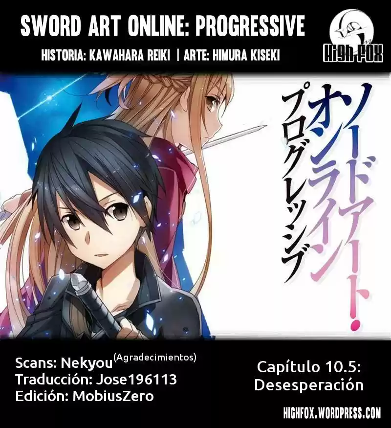 Sword Art Online: Progressive: Chapter 10 - Page 1