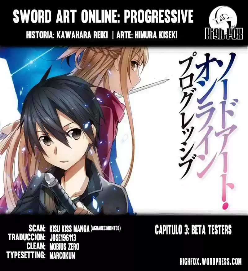 Sword Art Online: Progressive: Chapter 3 - Page 1