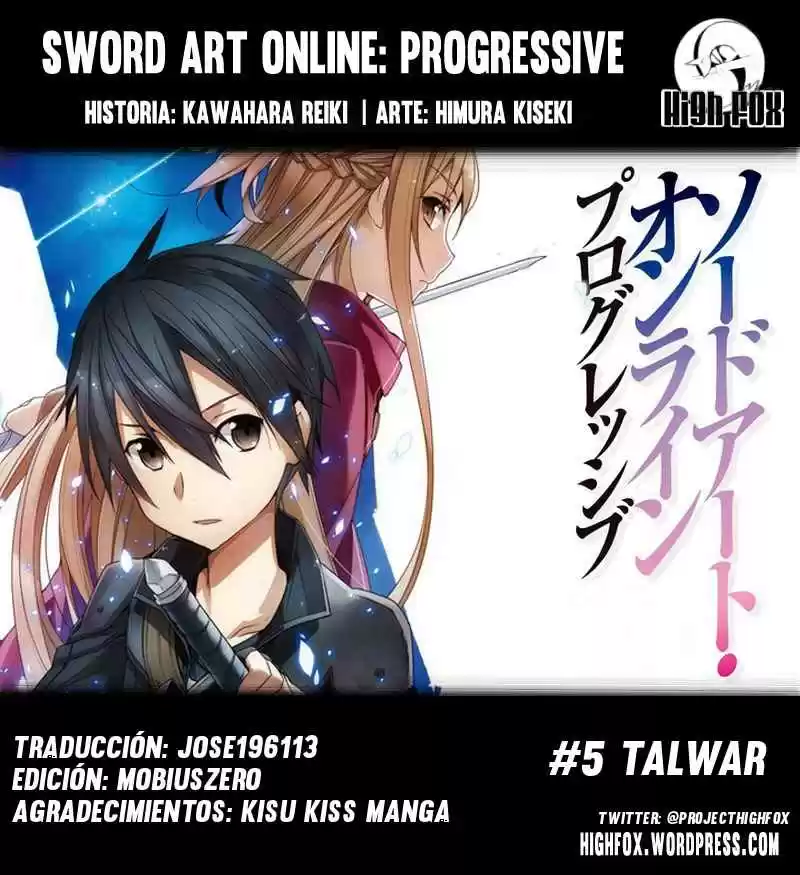 Sword Art Online: Progressive: Chapter 5 - Page 1