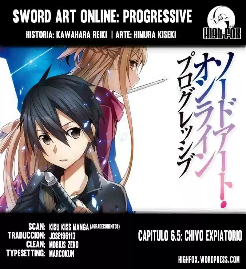 Sword Art Online: Progressive: Chapter 6 - Page 1