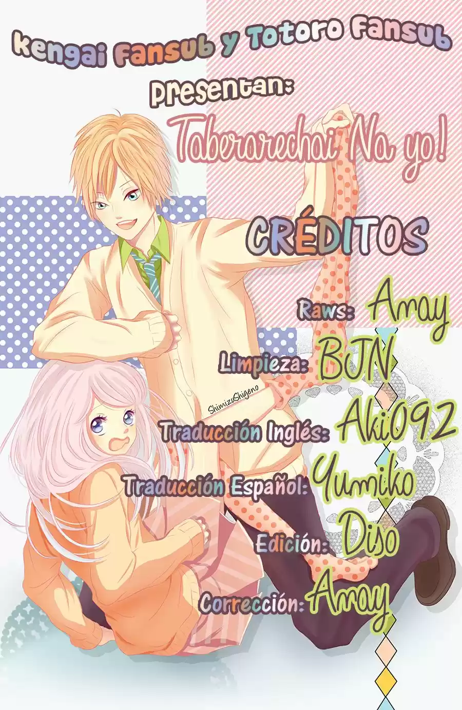 Taberarechai Na Yo: Chapter 6 - Page 1