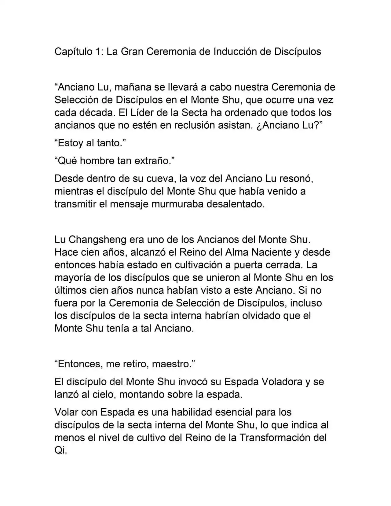 Tengo Un Simulador De Discípulos (Novela: Chapter 1 - Page 1