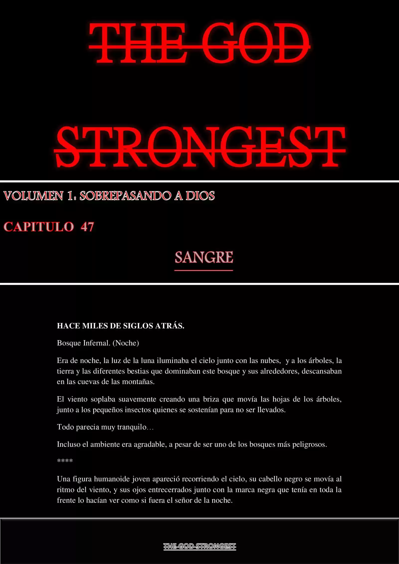 The God Strongest (Novela: Chapter 47 - Page 1