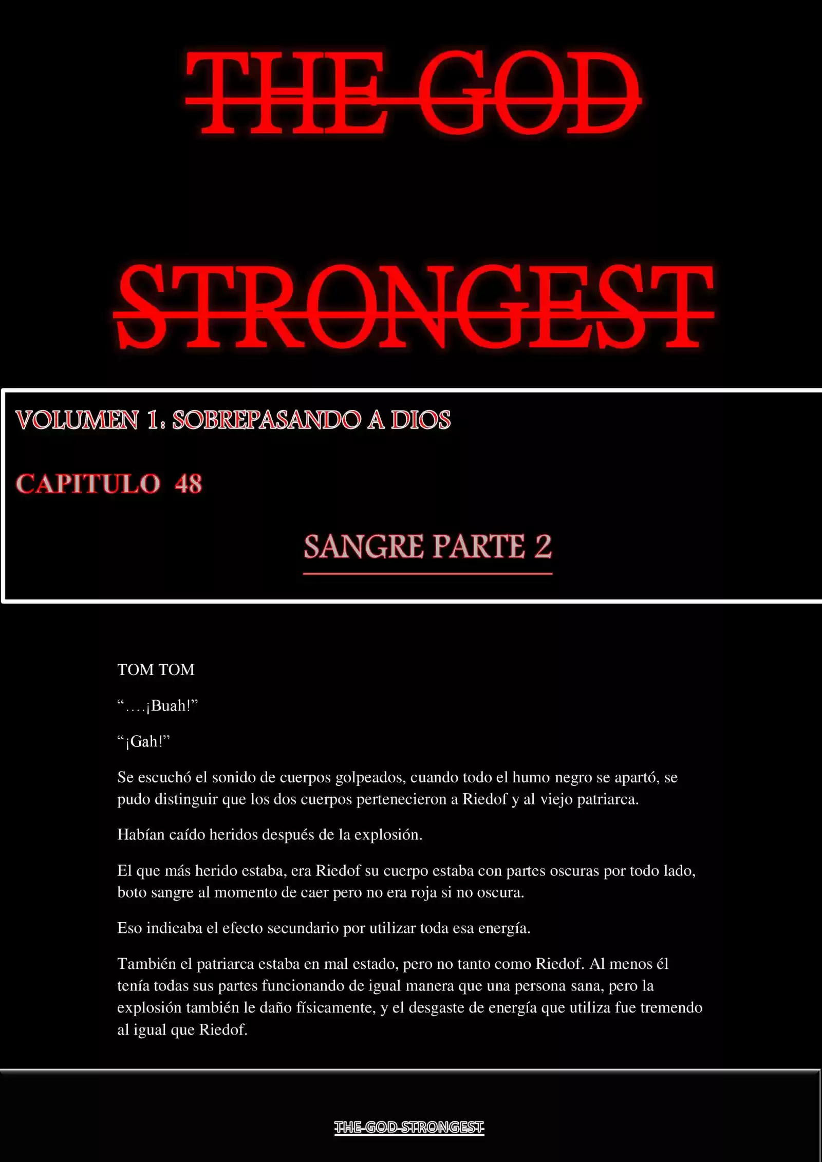 The God Strongest (Novela: Chapter 48 - Page 1