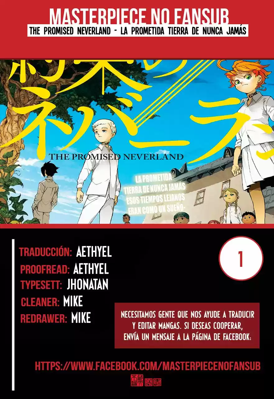 The Promised Neverland: Chapter 1 - Page 1