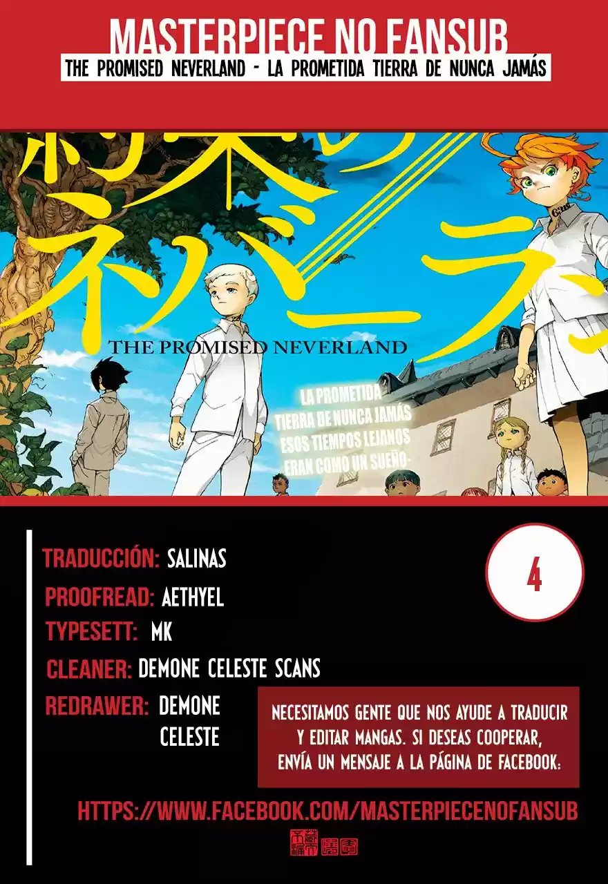 The Promised Neverland: Chapter 4 - Page 1