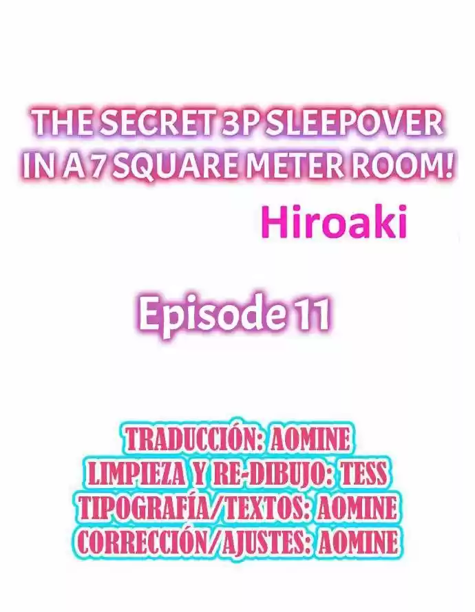 The Secret 3P Sleepover In A 7 Square Meter Room: Chapter 11 - Page 1