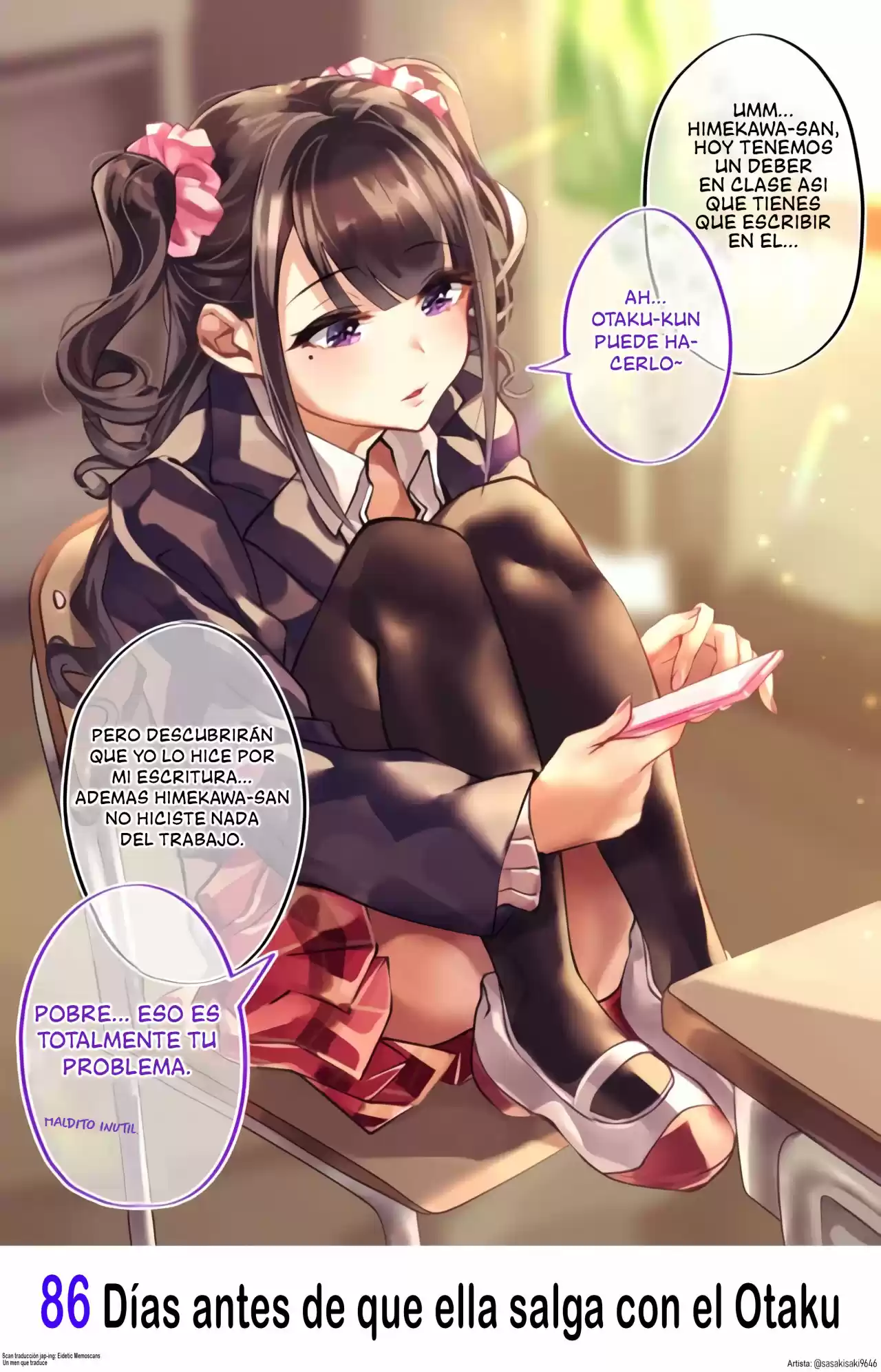 This Gyaru Will Date The Otaku In 100 Days: Chapter 14 - Page 1