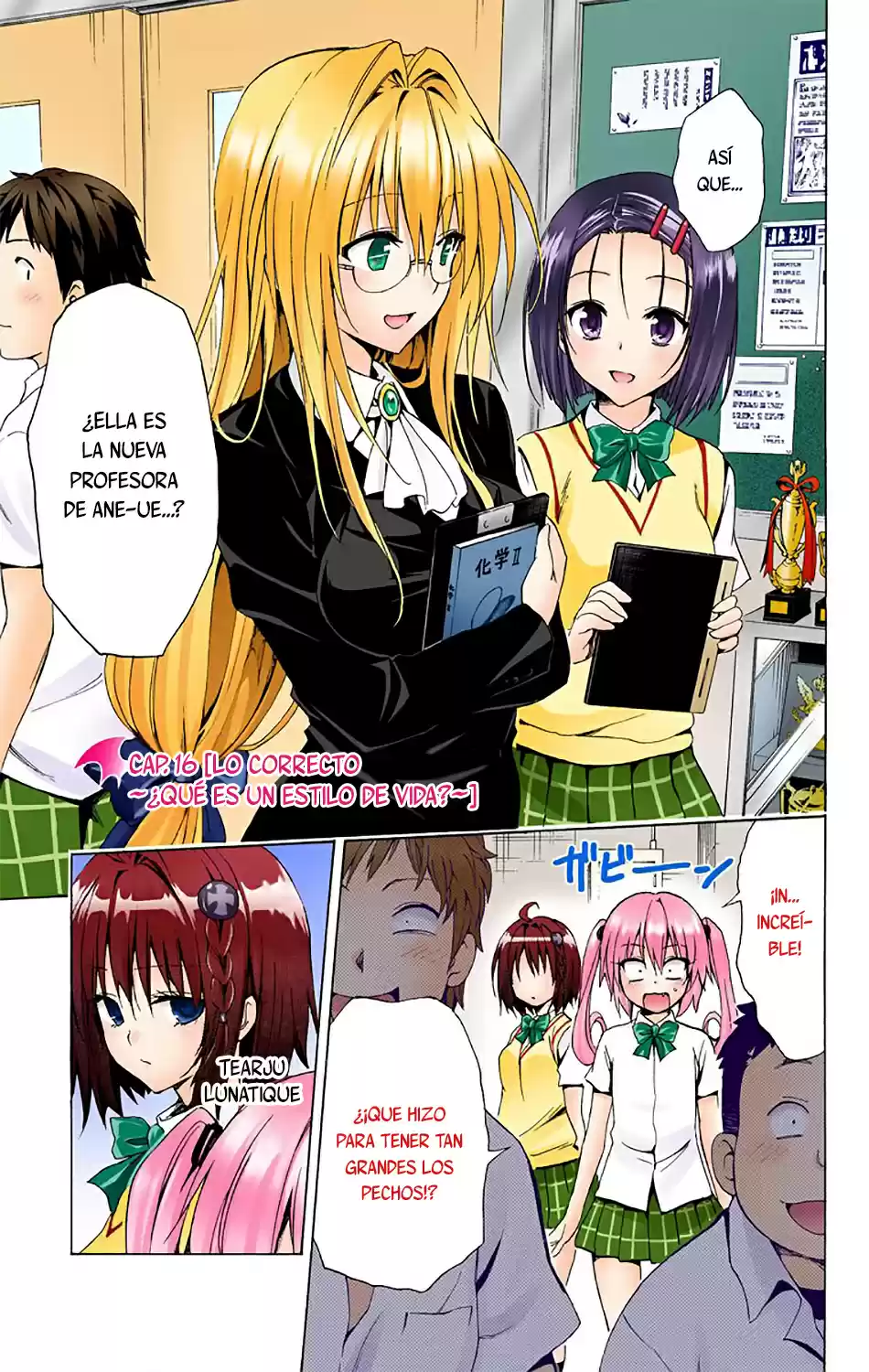 To Love-Ru Darkness - Digital Colored Comics: Chapter 4 - Page 1
