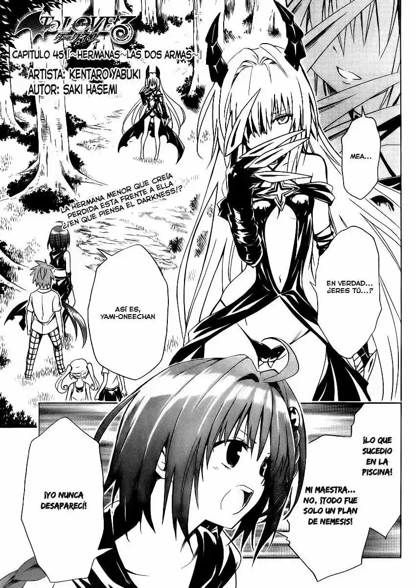 To Love-ru Darkness: Chapter 45 - Page 1