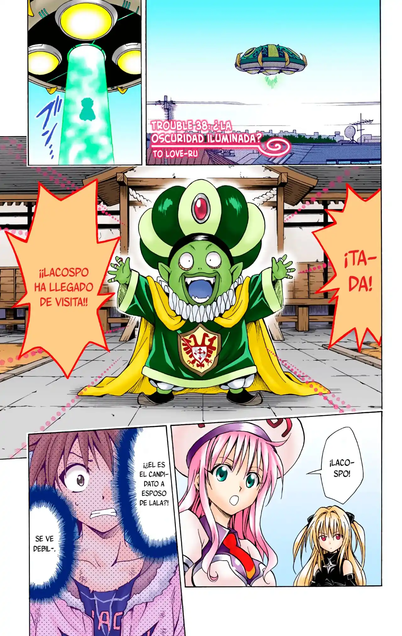 To LOVE-Ru Full Color: Chapter 38 - Page 1