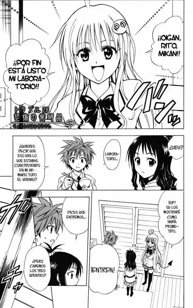 To Love Ru: Chapter 28 - Page 1