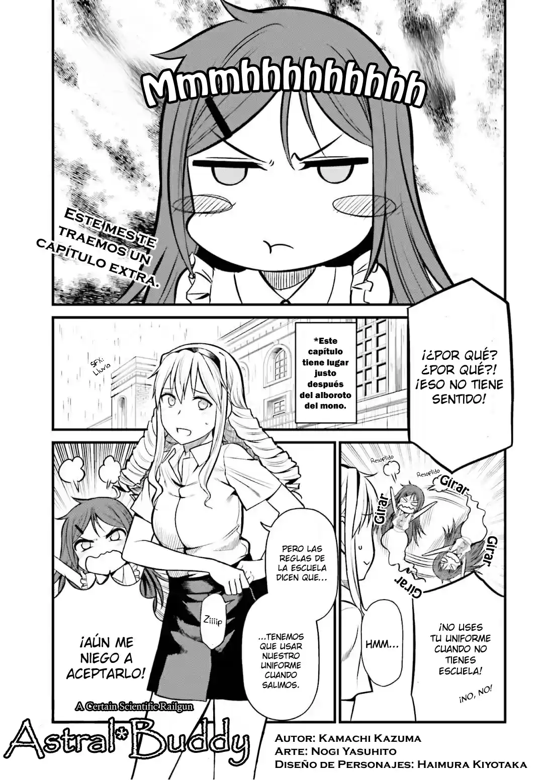 Toaru Kagaku No Railgun Gaiden: Astral Buddy: Chapter 1 - Page 1