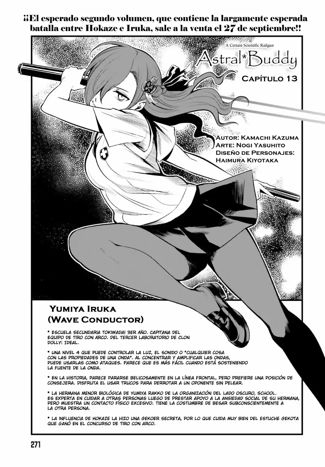 Toaru Kagaku No Railgun Gaiden: Astral Buddy: Chapter 13 - Page 1