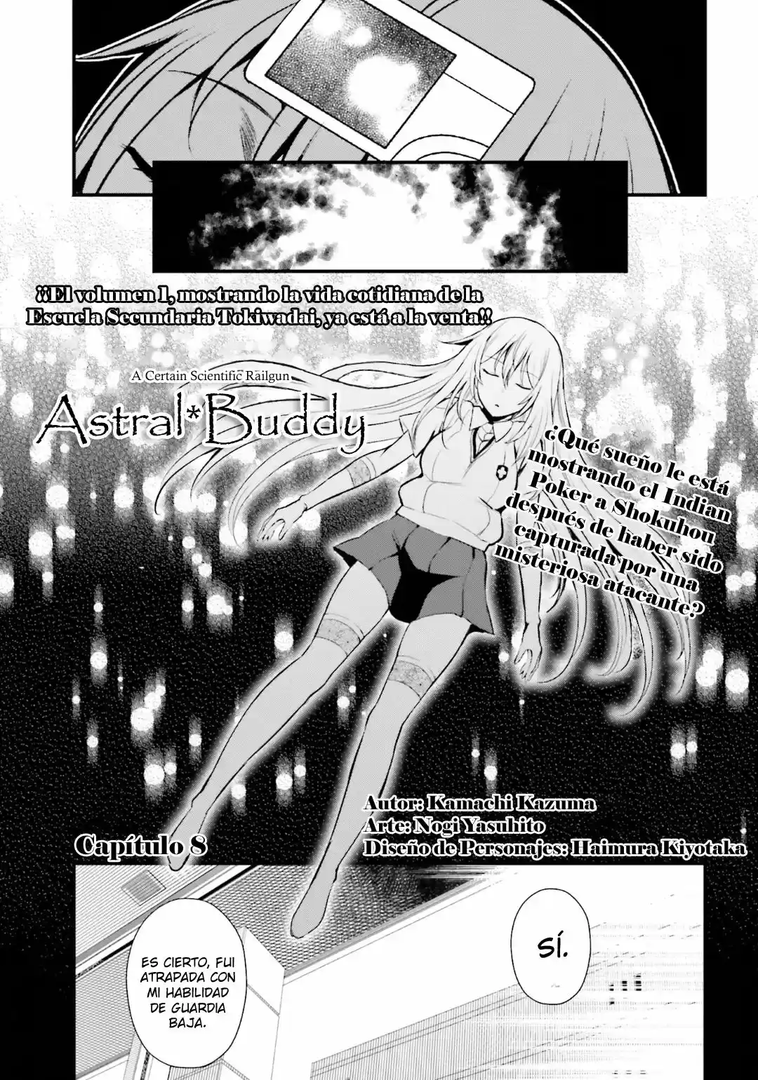 Toaru Kagaku No Railgun Gaiden: Astral Buddy: Chapter 8 - Page 1