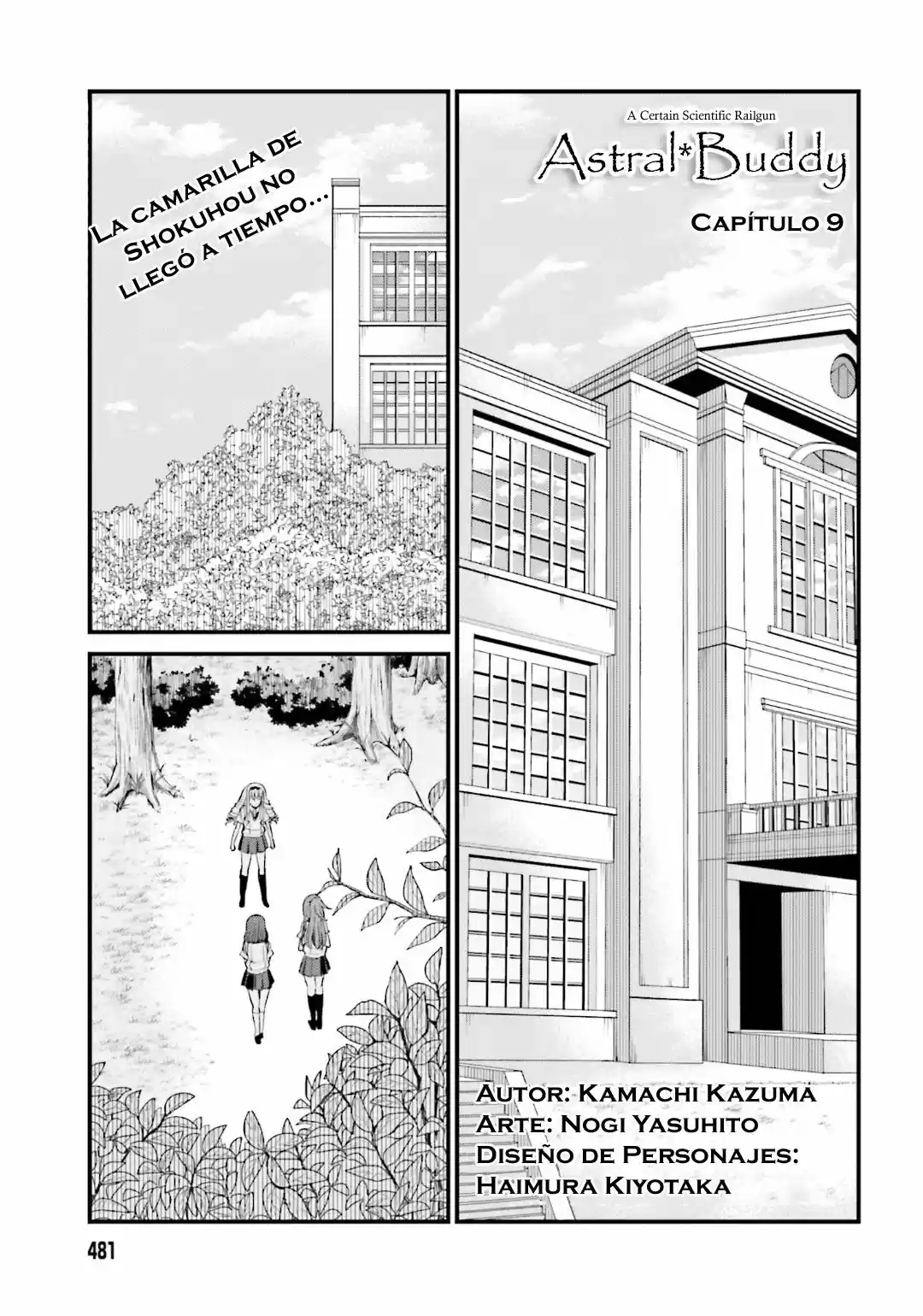 Toaru Kagaku No Railgun Gaiden: Astral Buddy: Chapter 9 - Page 1