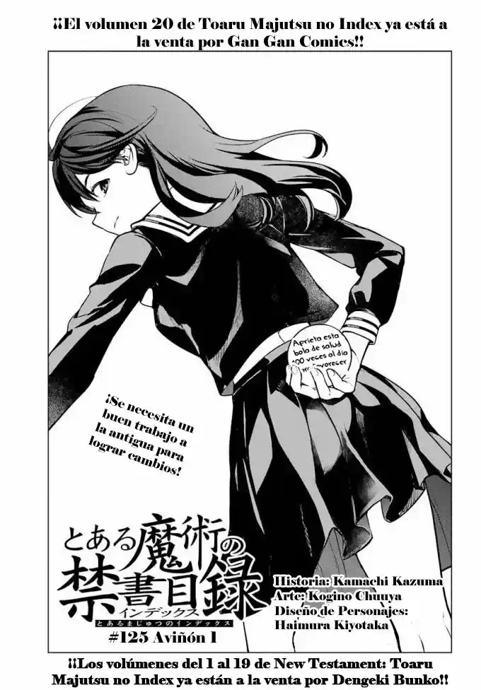 Toaru Majutsu No Index: Chapter 125 - Page 1