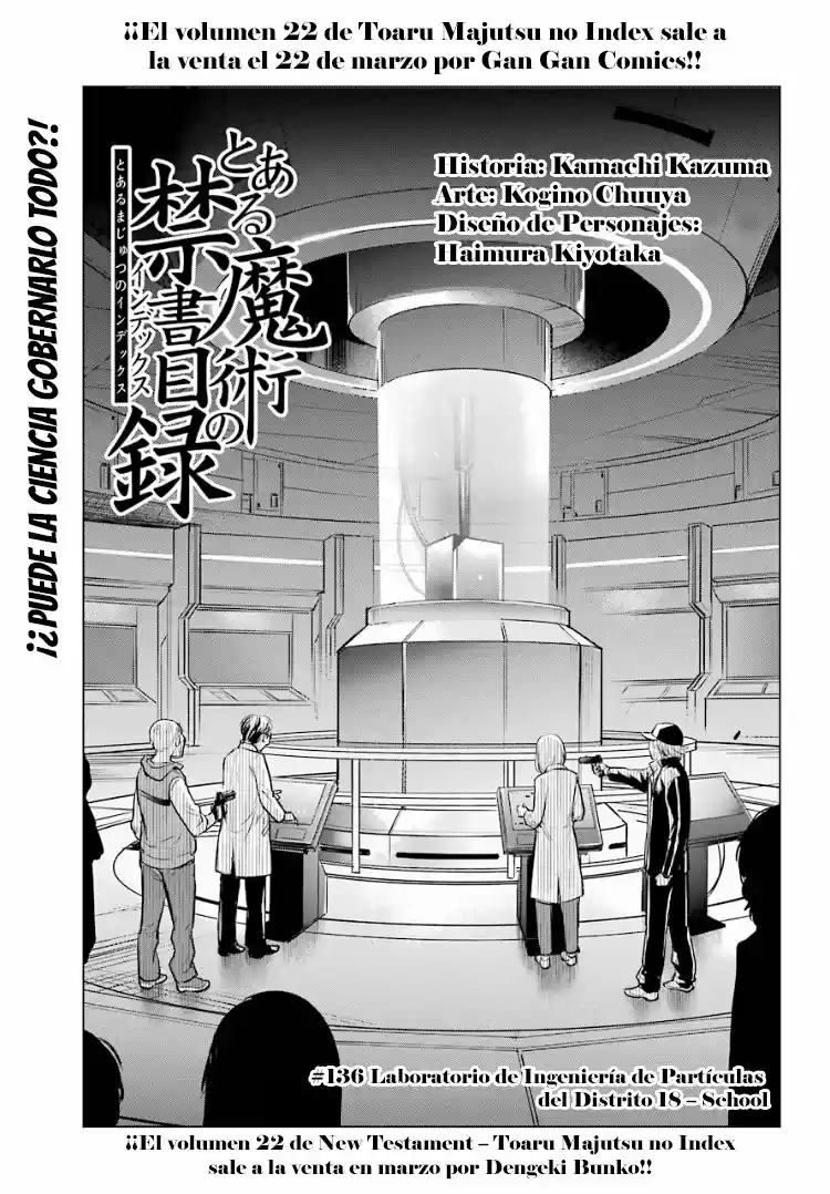 Toaru Majutsu No Index: Chapter 136 - Page 1