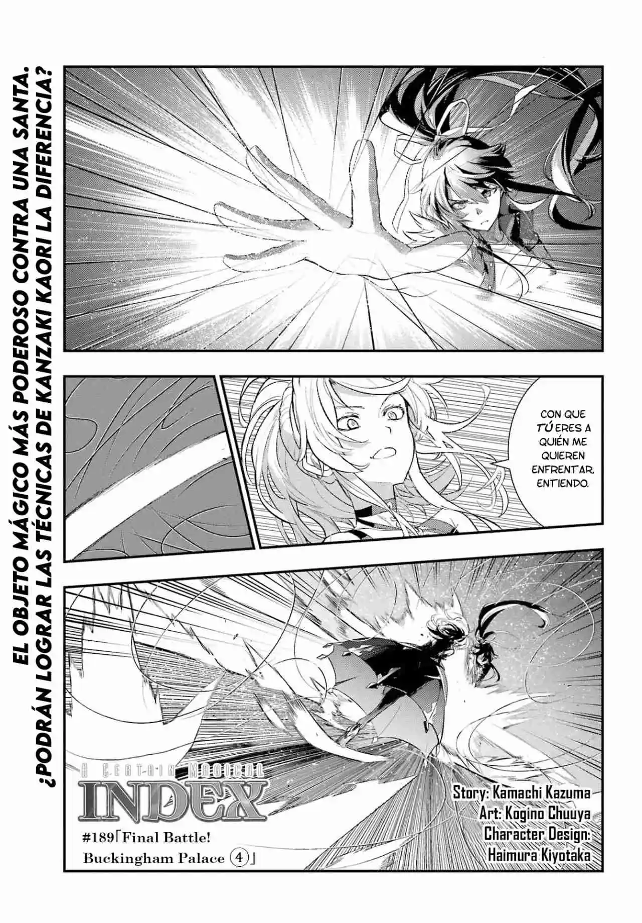 Toaru Majutsu No Index: Chapter 189 - Page 1