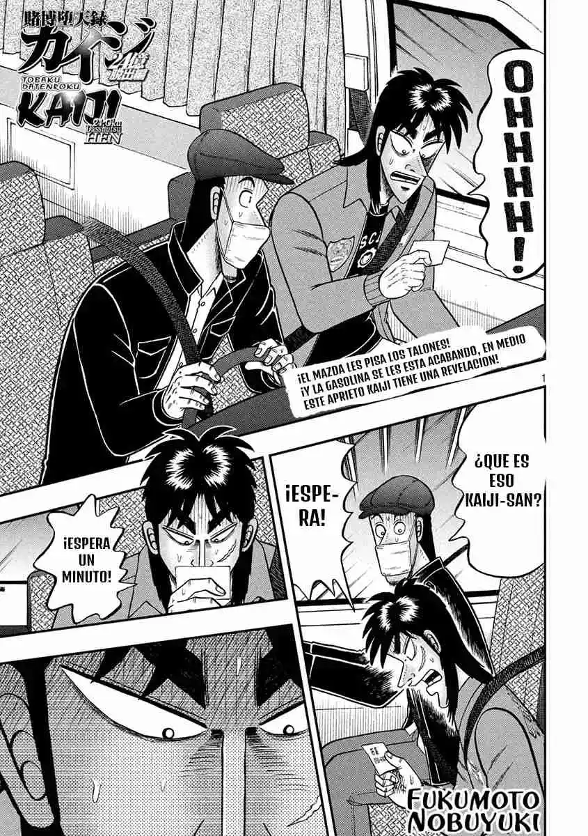 Tobaku Datenroku Kaiji: 24-oku Dasshutsu-hen: Chapter 105 - Page 1