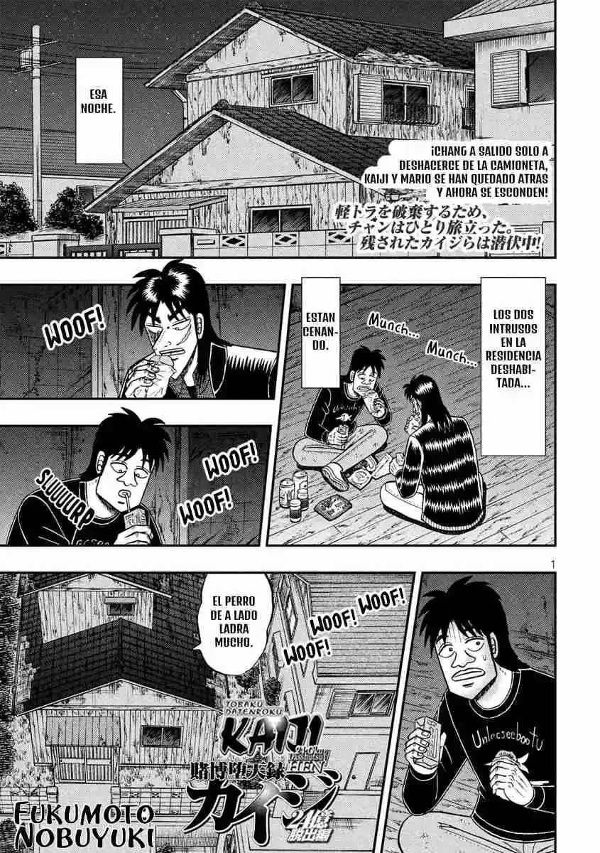 Tobaku Datenroku Kaiji: 24-oku Dasshutsu-hen: Chapter 19 - Page 1